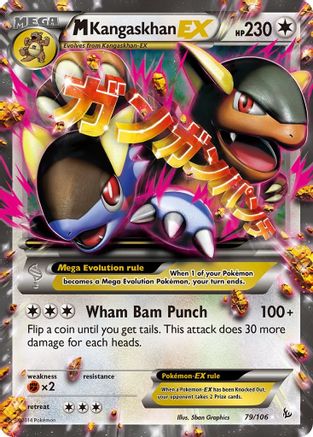 M Kangaskhan EX 79/106 - XY  Flashfire Holofoil - Poke-Collect