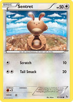 Sentret 81/106 - XY  Flashfire - Poke-Collect