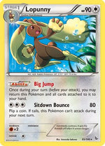 Lopunny 85/106 - XY  Flashfire Reverse Holofoil - Poke-Collect
