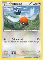Fletchling 86/106 - XY  Flashfire - Poke-Collect