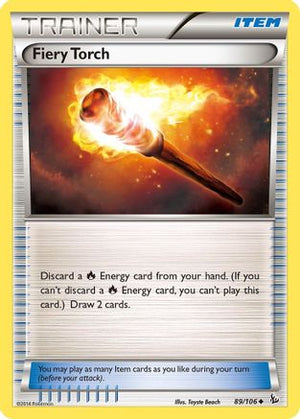 Fiery Torch 89/106 - XY  Flashfire Reverse Holofoil - Poke-Collect