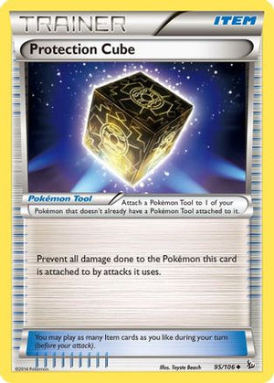 Protection Cube 95/106 - XY  Flashfire Reverse Holofoil - Poke-Collect