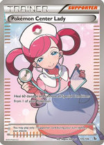 Pokemon Center Lady (105 Full Art) 105/106 - XY  Flashfire Holofoil - Poke-Collect