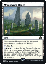 Monumental Henge (PRE-222) - Modern Horizons 3 Promos Foil - Poke-Collect