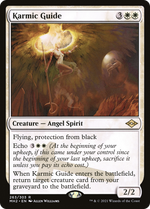 Karmic Guide (MH2-263) - Modern Horizons 2 Etched Foil - Poke-Collect