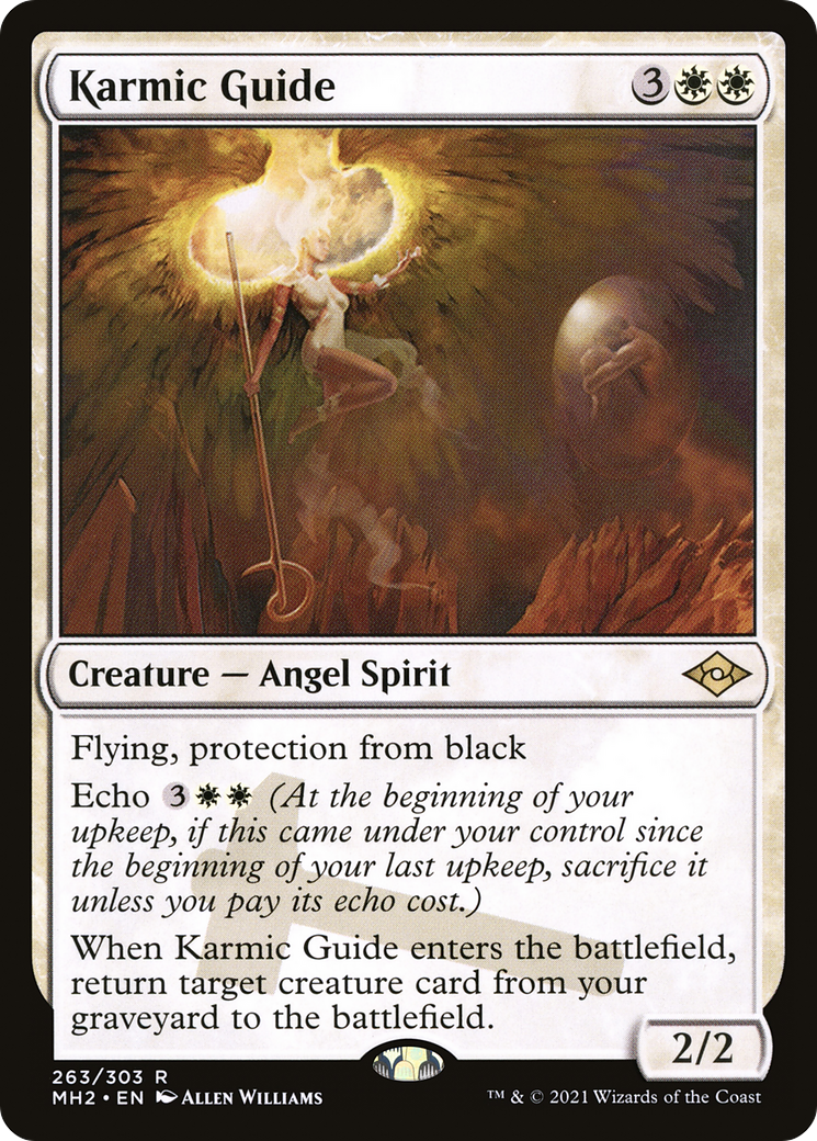 Karmic Guide (MH2-263) - Modern Horizons 2 Foil - Poke-Collect