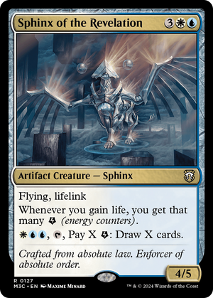 Sphinx of the Revelation (M3C-127) - Modern Horizons 3 Commander - Poke-Collect