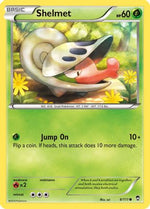 Shelmet 8/111 - XY  Furious Fists Reverse Holofoil - Poke-Collect