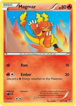 Magmar 10/111 - XY  Furious Fists - Poke-Collect