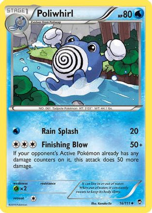 Poliwhirl 16/111 - XY  Furious Fists - Poke-Collect