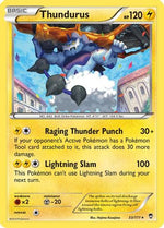 Thundurus 33/111 - Furious Fists Reverse Holofoil - Poke-Collect