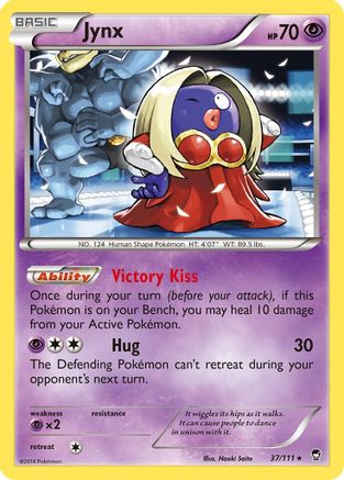 Jynx 37/111 - XY  Furious Fists - Poke-Collect