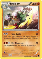 Breloom 50/111 - XY  Furious Fists Reverse Holofoil - Poke-Collect