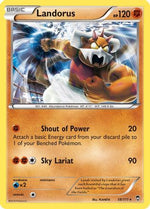 Landorus 58/111 - XY  Furious Fists Holofoil - Poke-Collect