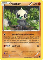Pancham (59) 59/111 - XY  Furious Fists - Poke-Collect