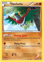 Hawlucha 63/111 - XY  Furious Fists Holofoil - Poke-Collect