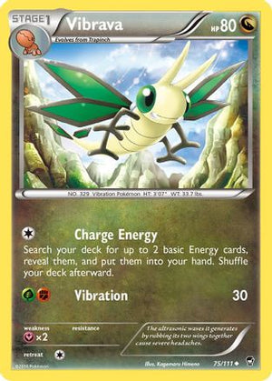 Vibrava 75/111 - Furious Fists - Poke-Collect