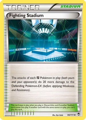 Fighting Stadium 90/111 - XY  Furious Fists - Poke-Collect
