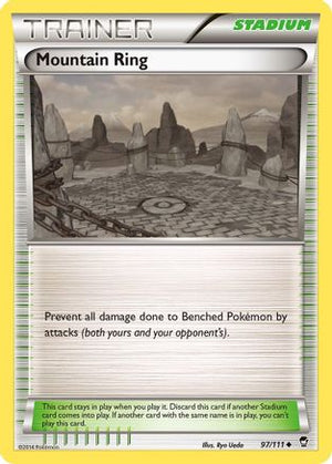Mountain Ring 97/111 - XY  Furious Fists - Poke-Collect