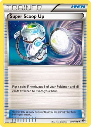 Super Scoop Up 100/111 - Furious Fists Reverse Holofoil - Poke-Collect
