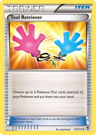 Tool Retriever 101/111 - Furious Fists - Poke-Collect