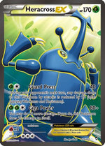 Heracross EX (105 Full Art) 105/111 - XY  Furious Fists Holofoil - Poke-Collect