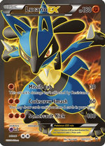 Lucario EX (107 Full Art) 107/111 - XY  Furious Fists Holofoil - Poke-Collect