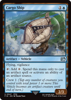 Cargo Ship (FIN-047) - FINAL FANTASY Foil - Poke-Collect