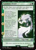 Summon: Fenrir (FIN-203) - FINAL FANTASY: (enchantment) Foil - Poke-Collect