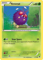 Venonat 1/119 - Phantom Forces Reverse Holofoil - Poke-Collect