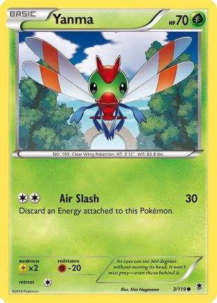 Yanma 3/119 - Phantom Forces - Poke-Collect