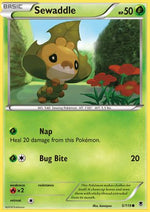 Sewaddle 5/119 - XY  Phantom Forces - Poke-Collect