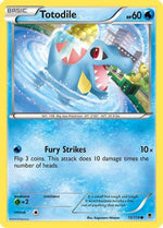 Totodile 15/119 - Phantom Forces Reverse Holofoil - Poke-Collect