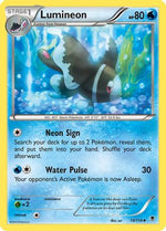 Lumineon 19/119 - XY  Phantom Forces Reverse Holofoil - Poke-Collect