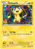 Helioptile (28) 28/119 - XY  Phantom Forces - Poke-Collect