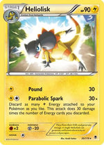 Heliolisk 30/119 - XY  Phantom Forces Holofoil - Poke-Collect