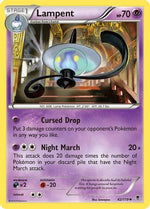 Lampent 42/119 - XY  Phantom Forces - Poke-Collect