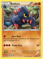 Boldore 49/119 - XY  Phantom Forces Reverse Holofoil - Poke-Collect