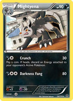 Mightyena 54/119 - XY  Phantom Forces Reverse Holofoil - Poke-Collect