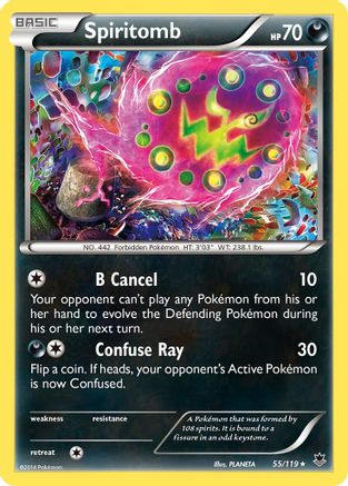 Spiritomb 55/119 - Phantom Forces - Poke-Collect
