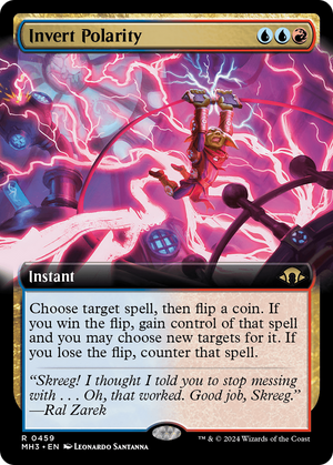 Invert Polarity (Extended Art) (MH3-459) - Modern Horizons 3: (Extended Art) - Poke-Collect