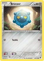 Bronzor 60/119 - XY  Phantom Forces Reverse Holofoil - Poke-Collect