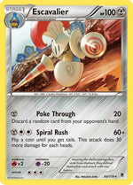 Escavalier 64/119 - XY  Phantom Forces Reverse Holofoil - Poke-Collect