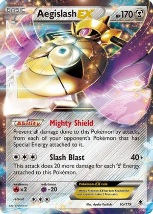 Aegislash EX 65/119 - XY  Phantom Forces Holofoil - Poke-Collect