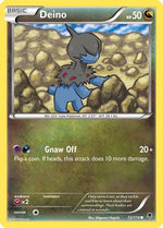 Deino 72/119 - XY  Phantom Forces Reverse Holofoil - Poke-Collect