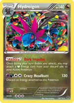 Hydreigon 74/119 - XY  Phantom Forces Holofoil - Poke-Collect