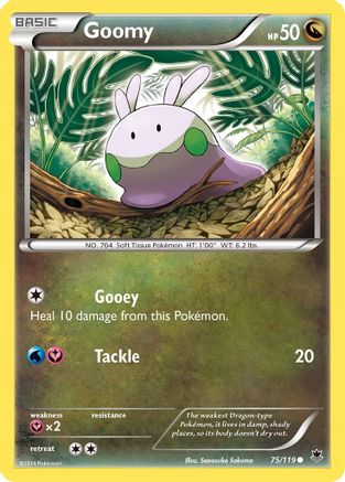 Goomy 75/119 - XY  Phantom Forces - Poke-Collect