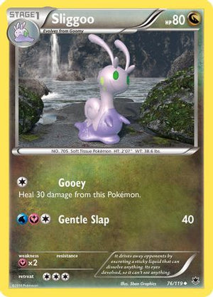 Sliggoo 76/119 - Phantom Forces Reverse Holofoil - Poke-Collect