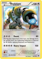 Regigigas 86/119 - XY  Phantom Forces Reverse Holofoil - Poke-Collect