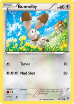 Bunnelby 87/119 - XY  Phantom Forces Reverse Holofoil - Poke-Collect